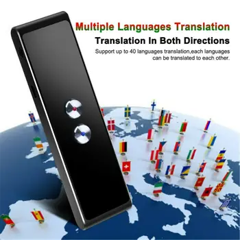 

Smart Speech Translator Two-Way Real Time 39 Multi-Language Wireless Translation For Learning Travelling Business Meeting 2019