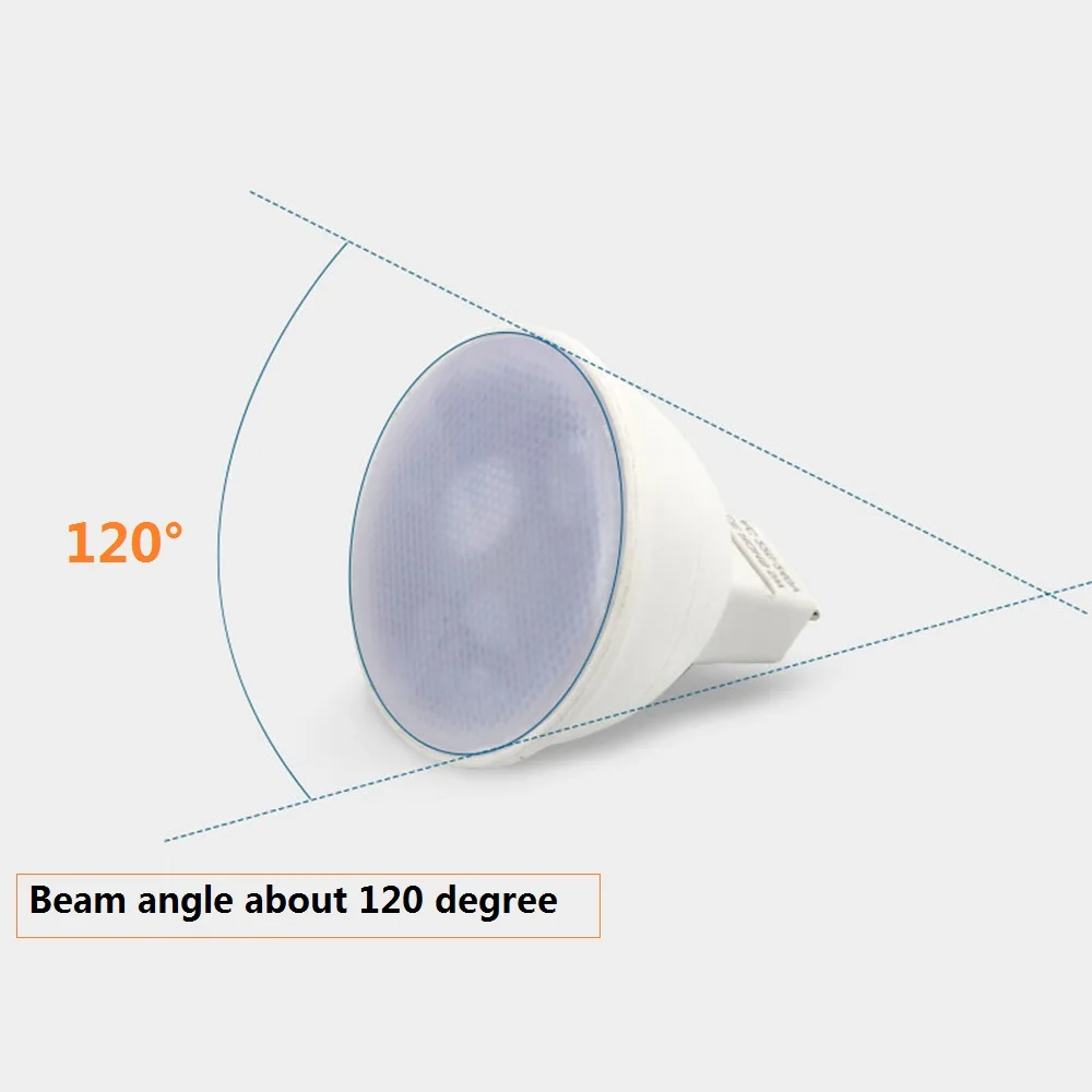 LED Bulb Spotlight GU10 MR16 6W 220V Downlight fixture Spot light Recessed Lighting Kit LED Lampada Bulbs with MR16/GU5.3 Socket