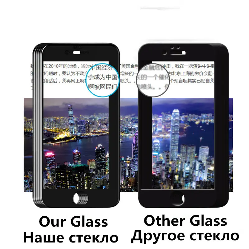 Gigseist 9 H Verre Trempe 4D Криволинейной Поверхности Экрана Защитное Стекло для iphone 6 6s plus 7