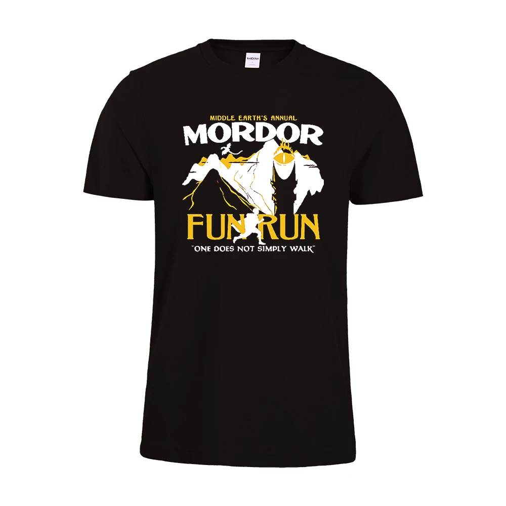 

Lord of The Rings T-Shirt Mordor FunRun T-Shirt Top Tees