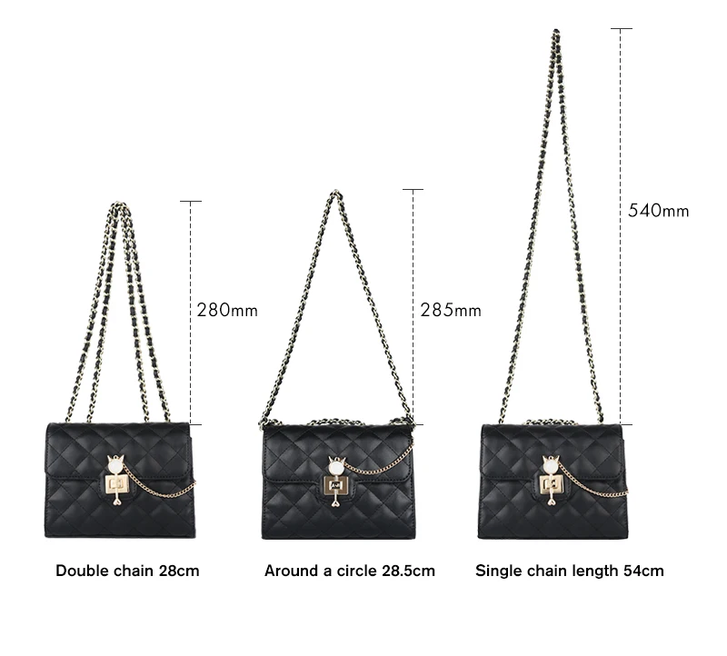 AJI классическая женская дизайнерская сумка люксовый бренд для девочек Сумка через плечо из лоскутов из искусственной кожи Черный Бежевый A5356