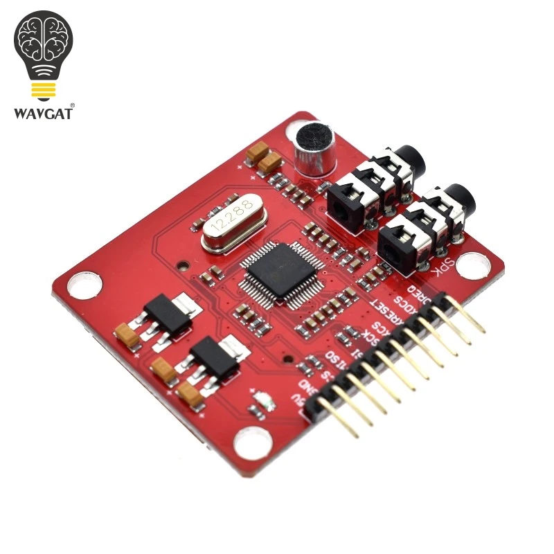 WAVGAT VS1053 VS1053B MP3 модуль для Arduino UNO Breakout Board со слотом sd карты Ogg Запись в реальном