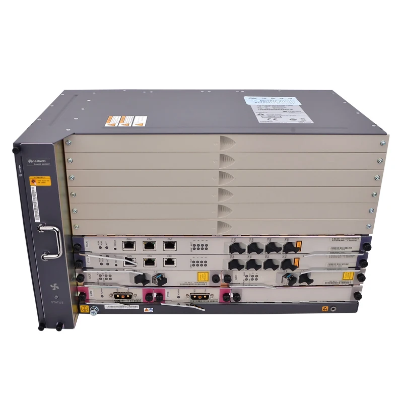 19-дюймовый HW GPON OLT оборудование Оптический линейный терминал MA5683T Chasis 1 шт. SCUN 10G