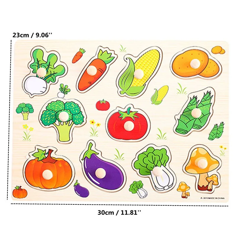 Baby-Wooden-Vegetable-Jigsaw-Children-Grasping-Puzzle-Toys-Early-Learning-Educational-Hand-Grasp-Wooden-Plate-Toys (4)