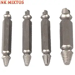 NK MIXTOS 4 шт. винт Extractor сверла руководство набор сломанный поврежденные болт Remover Скорость из шпилька винт экстракторы