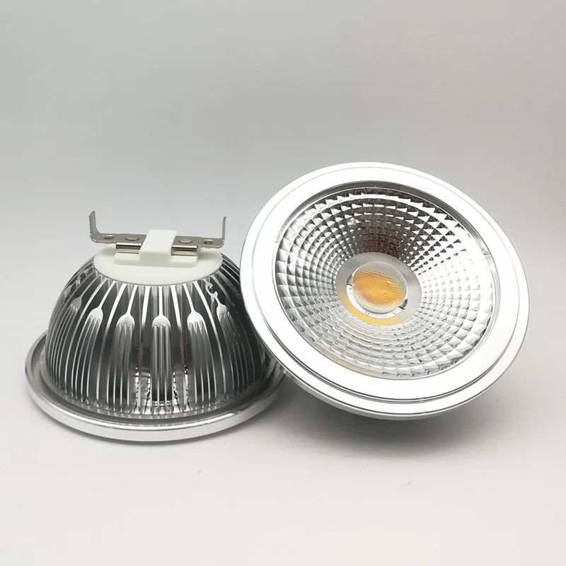 Бесплатная доставка AR111 15 Вт Светодиодная лампа COB G53 Led 85 260 в Светодиодный