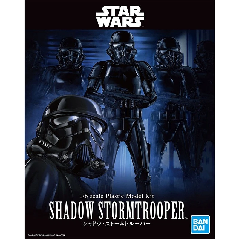 

Bandai Assembled Model Star Wars 1/6 Imperial Black Hole Shadow Stormwind Shadow PVC Figure Model Dolls Toys Figurals