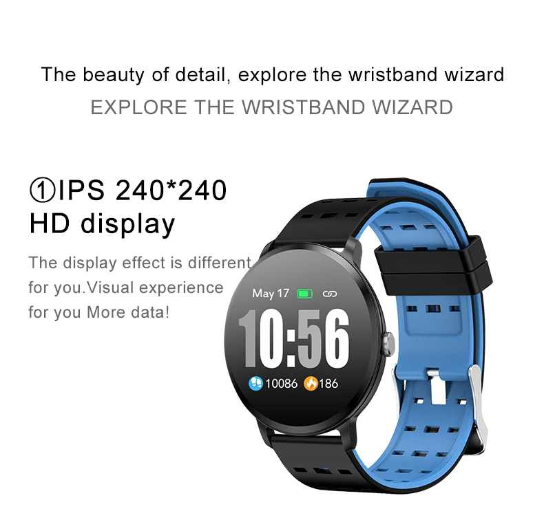 

Sports IP68 Smart Watch S80 Fitness Bracelet Activity Tracker Heart Rate Monitor Blood Pressure for Ios Android Apple IPhone 6 7