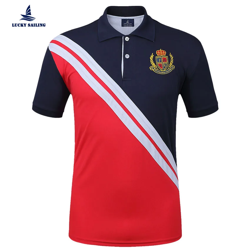 polar patterned polo shirt