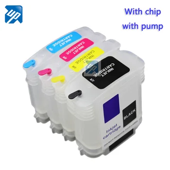 

UP brand 5sets refillable ink cartridge replacement for hp940 Inkjet Cartridge 8000 8500 A809n A811a A909a A909n A909g with pump