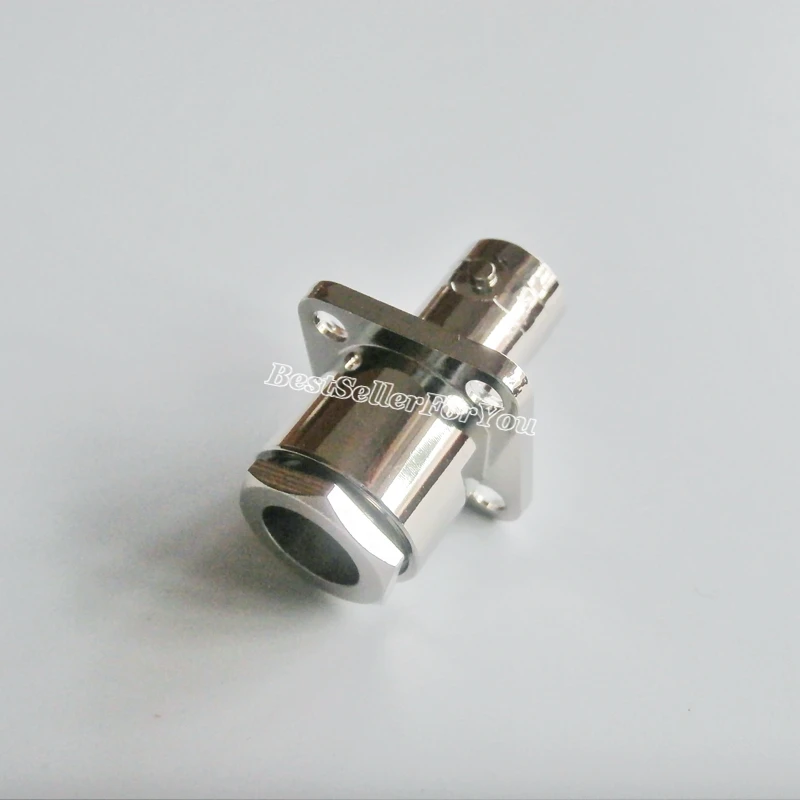 1Pcs BNC female jack flange clamp RG58 RG142 LMR195 RG400 straight RF connector | Обустройство дома