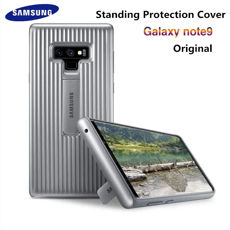 

GENUINE Samsung Galaxy Note 9 Standing Phone Case Original Ultimate Device Rugged Kickstand Protection Cover With Logo