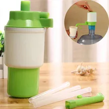 Pump-Dispenser Bottled Removable-Tube Manual Vacuum-Action Drinking-Water Hand-Press