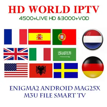 

IPTV M3u Iptv UK German Arabic Spanish Italy Arabic Premium For Android Box Enigma2 Smart TV Linux no APP included