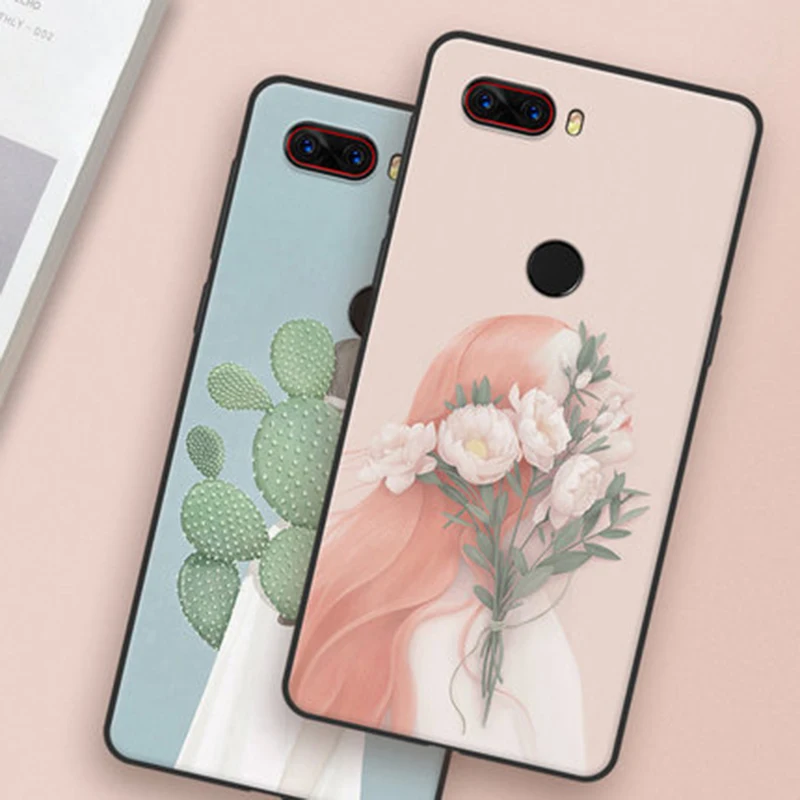 Для Nubia Z18 чехол в литературном стиле мягкий чехол для телефона для ZTE Nubia Z 18 чехол NubiaZ18 защитная оболочка для Nubia NX606J coque