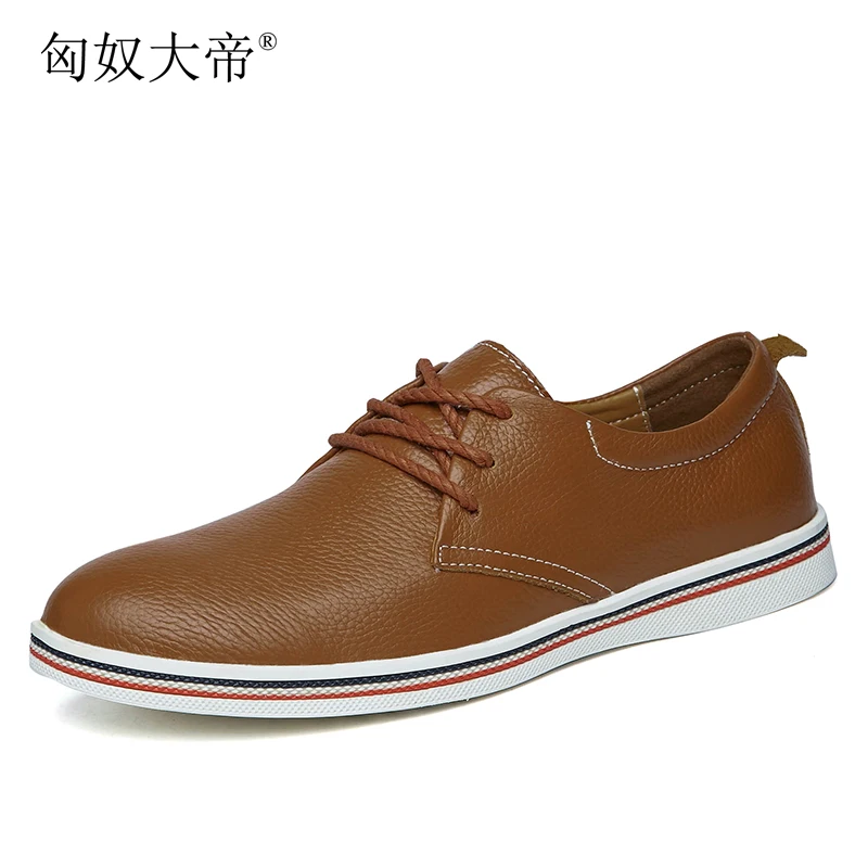 Big Size Fashion Casual Men Leather Shoes Luxury Brand Men Designer Shoes Casual Male Flats Handmade Leather Moccasins