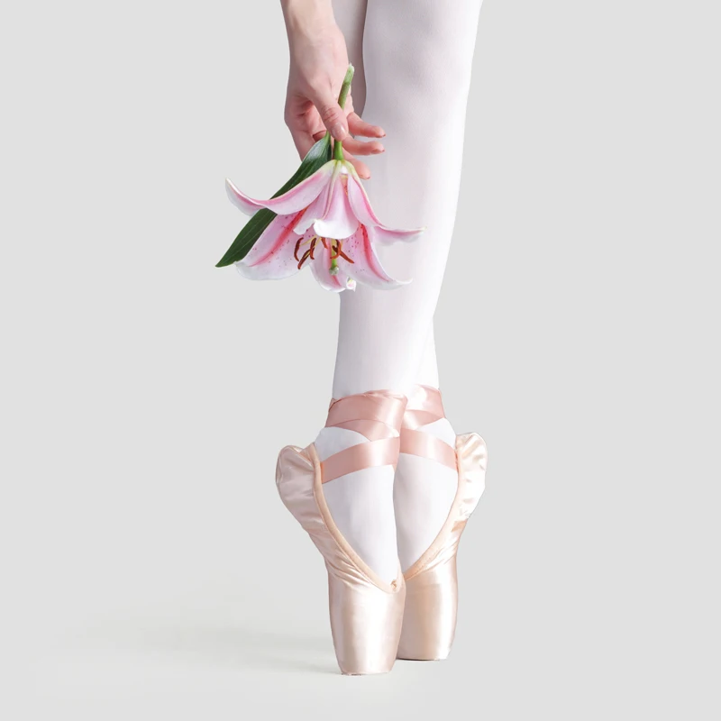 Профессиональные Балетные танцевальные атласные танцевальные балетные туфли для детей, девочек, взрослых, женские балетки