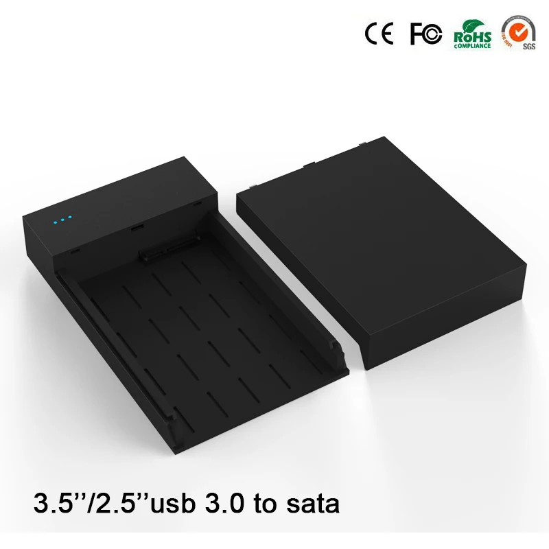 Carcasa Disco Duro 3.5 Externo 3.5 Hdd ̽, Usb 3.0 6GBPS  ϵ ̺ ̽ Sata Usb 3.0 SATA SSD ̽