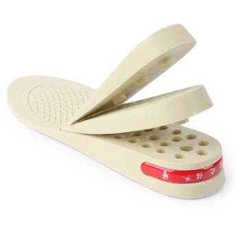 

1 Pair Height Increasing Brand 2.5cm/4cm/5.5cm Heightening Insole Pad Pain Relief Absorb Sweat For General Use Height Increasing