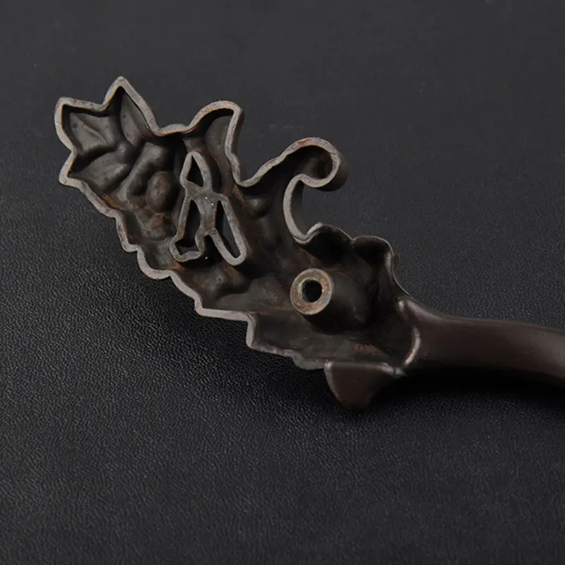 Meticulous Antique Black Coffee Handles Rustic Drawer Knobs Kitchen Cabinet Knob Vintage Furniture Handle Cupboard Door pulls