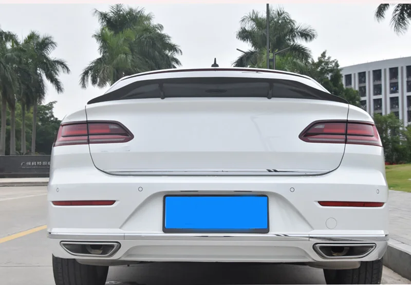 CC спойлер из углеродного волокна в стиле R подходит для vw Passat Sandard 2018 up style