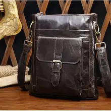 Лидер продаж, мужская сумка-мессенджер из натуральной кожи, мужская деловая сумка, сумка для ipad, высокое качество, первый слой, Воловья кожа, сумка на плечо