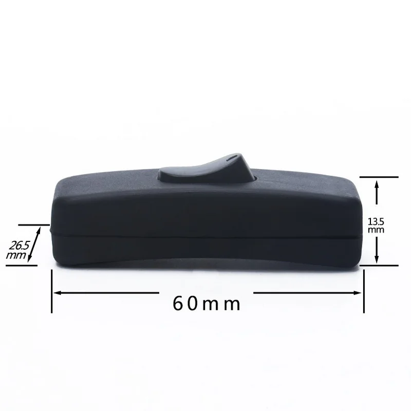 10pcs/lot High Quality Black 303 Switch Halfway Rocker Push Button Rocker Switch Table Lamp Online Switch