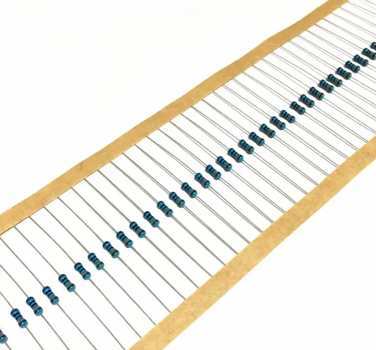 100PCS Metal film resistors 1/4W 1% colored rings 22K 22Kohm | Электронные компоненты и принадлежности