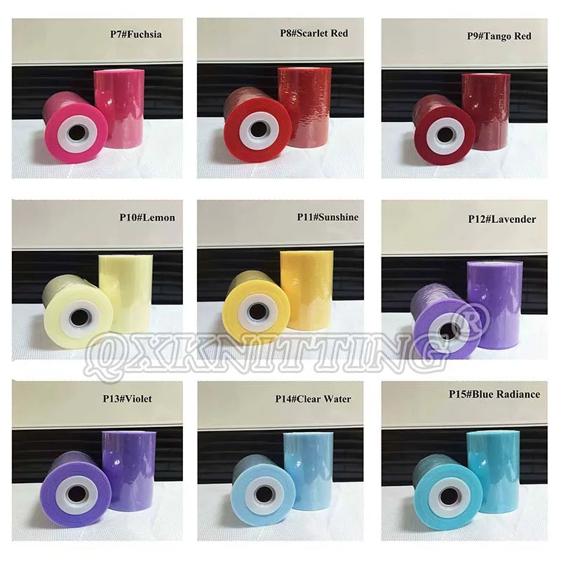 

6" x100yards Polyester Premier Quality Tulle Fabric Spool Excellent for Wedding Party Decoration and Tutu Dress