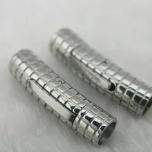 Много размеров-5 шт спиральный узор блестящая защелка из нержавеющей стали 316L/застежка, зажим-CLS118