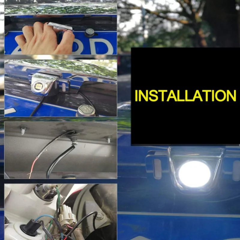 Автомобильный изгой Revers свет светодиодный объектив супер яркий высокой мощности вспомогательный внешний Электрический глаз свет автомобиля задний фонарь