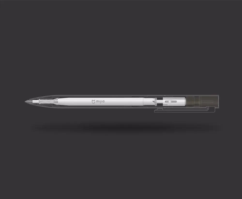 Оригинальная металлическая ручка-знак Xiaomi Mijia с коробкой 9,5 мм ручка для подписи PREMEC Smooth Switzerland Refill золото/серебро, черные/синие чернила