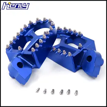 

Motorcycle Foot Pegs Pedals Footrests for YAMAHA WR250F WR400F WR426F WR450F YZ85 YZ125 YZ250F YZ450F YZ426F Aluminum