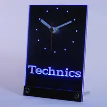Tnc0434 техника проигрыватели DJ музыкальный стол 3D светодиодный часы