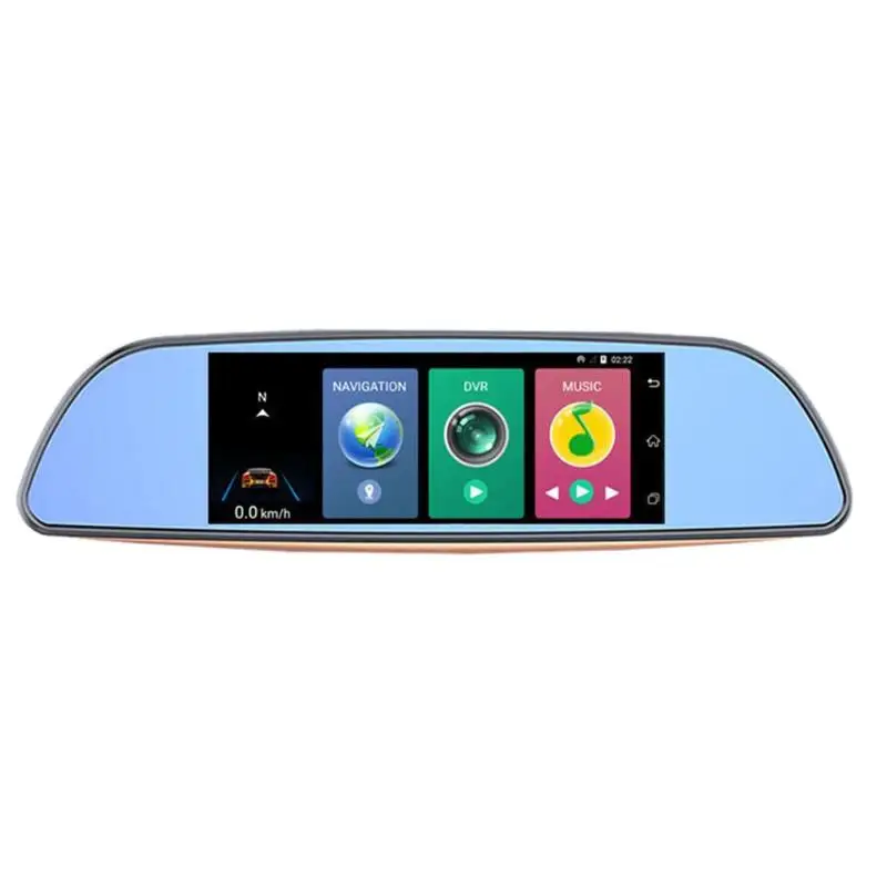 

7in Bluetooth 3G WiFi Android Car Auto Rearview Mirror DVR GPS Dash Cam