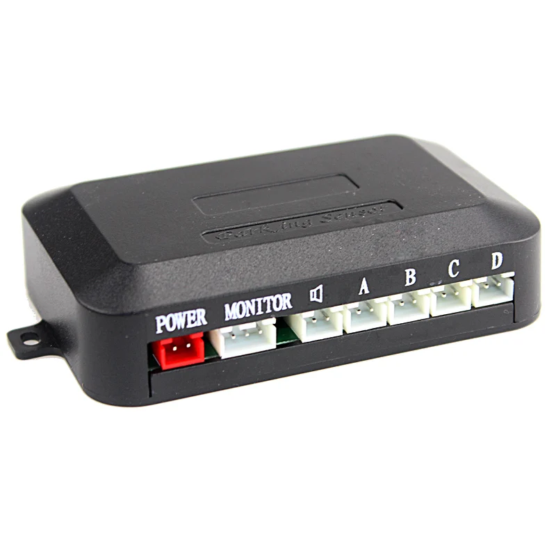 Sinairyu Wire Video Parking Sensor Reverse Backup Radar Assistance, Auto parking Monitor Digital Display and Step-up Alarm