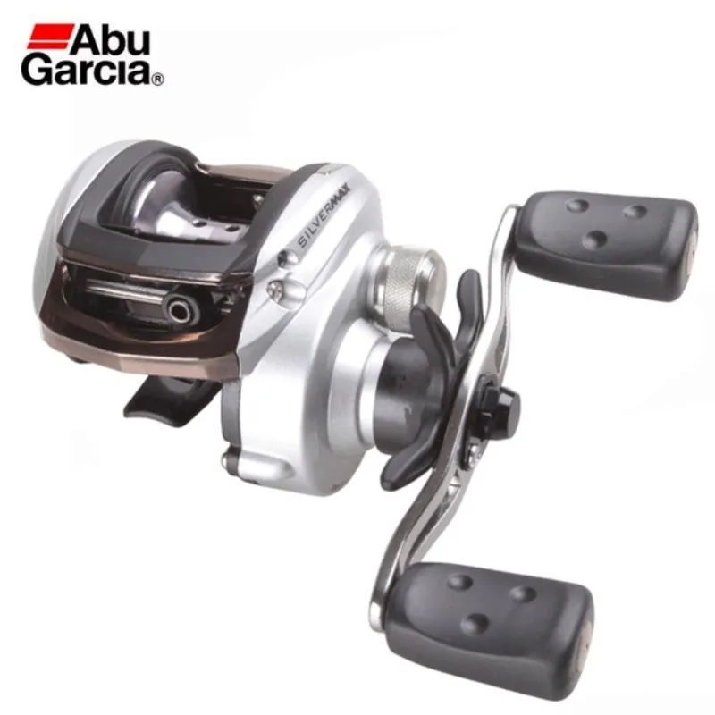 Abu Garcia SILVER MAX3 SMAX3 6BB 6.4:1 Baitcasting Fishing Reel 18LB/8kg Drag R/L Hand Molinete Peche Carretilha Baitcast Reels Abu Garcia SILVER MAX3 SMAX3 6BB 6.4:1 Baitcasting Fishing Reel 18LB/8kg Drag R/L Hand Molinete Peche Carretilha Baitcast Reels