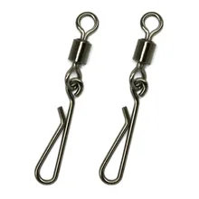 20 шт./лот Вертлюг MS+ HX Rolling с оснастка Coastlock Размер 10 8 6 4 2 Крюк Приманка Разъем Терминал поворотный для рыболовных крючков