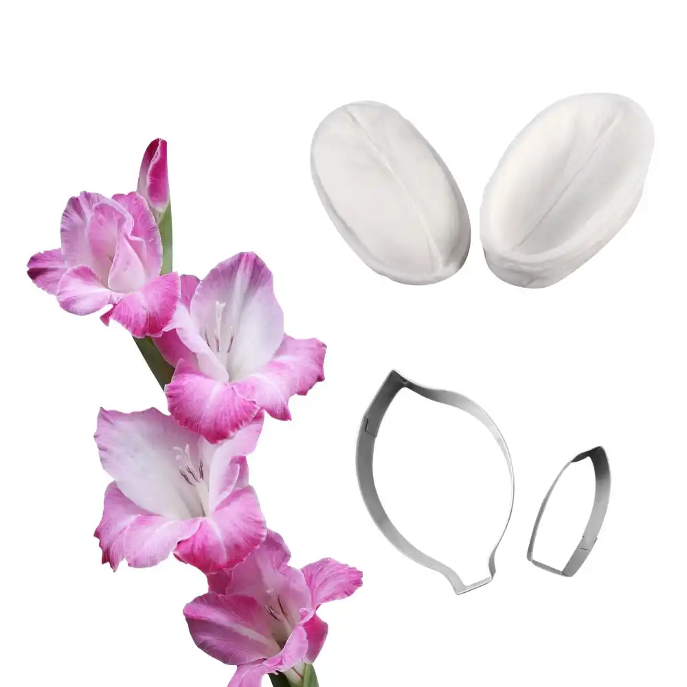 Holland Tulip Cutters Set Cake Craft Cake Decorating Decorate Veiners Fondant