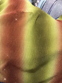 

Luxury Tulle French Lace Fabric 2019 High Quality Wedding African Lace Fabric With Sequins glitter For Nigerian Lace