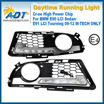 

for BMW E90 LCI Sedan/ E91 LCI Tourning 09-12 M-TECH Only LED Car Daytime Running Light 6W*2 Cr ee High power Headlights DRL