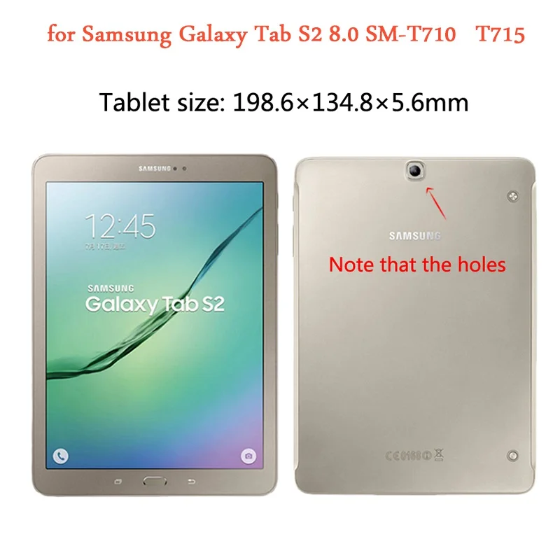 Tempered Glass for Samsung Galaxy Tab S2 8.0 Wi-Fi 3G LTE SM T710 T713 T715 T715C T719 8.0 inch Screen Protector Glass Film wooden tablet stand