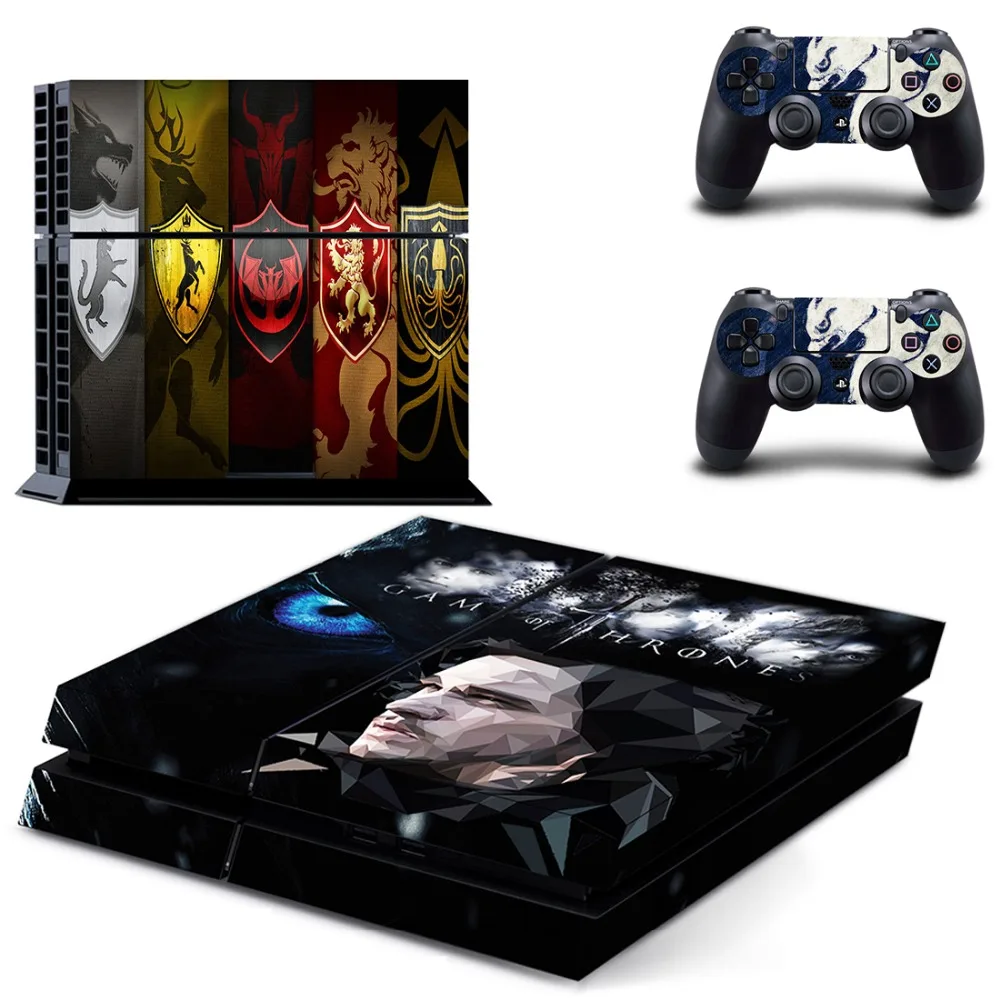Пленка Игра престолов PS4 стикер кожи виниловая наклейка для Sony Playstation 4 консоли и 2