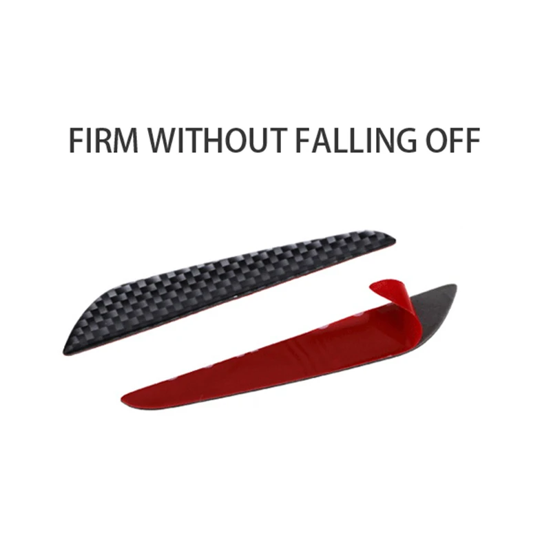 Car Door Edge Guards Car Door Protector Car Door Anti Collision Strip Car Door Edge Protector 4PCS Car Door Guard Carbon Protector Strips Edge Guards Trim Molding Protection Strip Tuning Universal Styling Rubber Silane