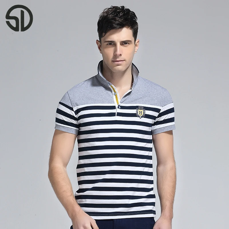 Polo Shirts Men Summer Short Sleeve Polo Shirts Luxury Brand Casual