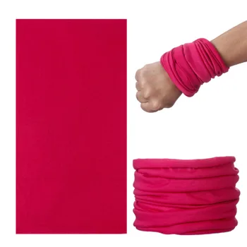 

1pc Outdoor scarf Outdoor Headwear Scarf Solid Plain Color Bandana Mask Neck Tube Sun Protection