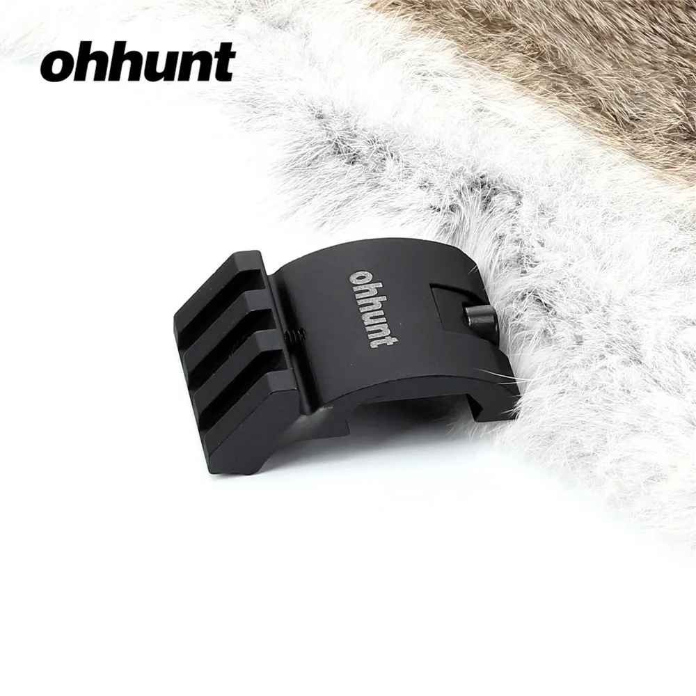 ohhunt 3 Slot Ultra Low Profile Offset Picatinny Rail Mount Accessory For AR 15 Tactical Rifle Red Dot Magnifier Flashlights | Спорт и