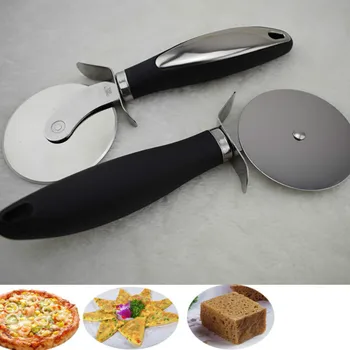 

Pizza Wheels Scissors Stainless Steel Round Pizza Cutter Cake Knife Tools Ideal for Pizza Pies Waffles and Dough Cookies