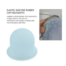 Профессиональный Многоразовые окраски волос подсветка колпачок для красителя глазурь чаевые для волос Цвет инструмент FM88