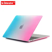 Чехол для ноутбука macbook air 13 чехол серии rainbow для Apple macbook air Pro retina 11 12 13 15 дюймов с сенсорной панелью